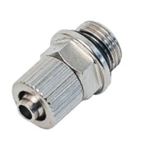 Пневмофитинг компрессионный прямой с наружной резьбой NBPT TC 4-01 (G1/8
