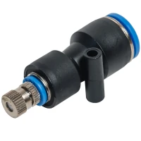 Пневмофитинг прямой с форсункой NBPT PGT+Nozzle 12-6-0.6