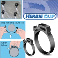 Хомут для труб Herbie Clip пластиковый 115-121 мм PA6.6-полиамид