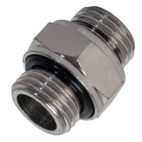 Фитинг-муфта с наружной резьбой и резиновым уплот. кольцом NBPT JW-G 01 (G1/8